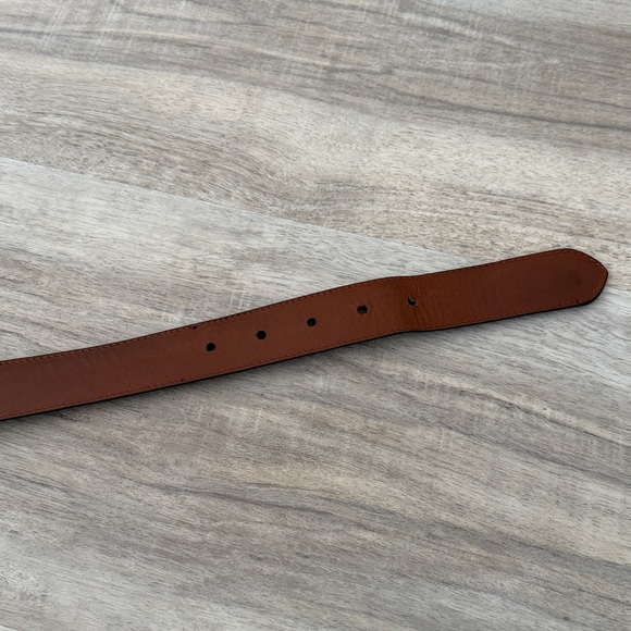 Shinola black leather belt size 34 - Picture 6 of 7